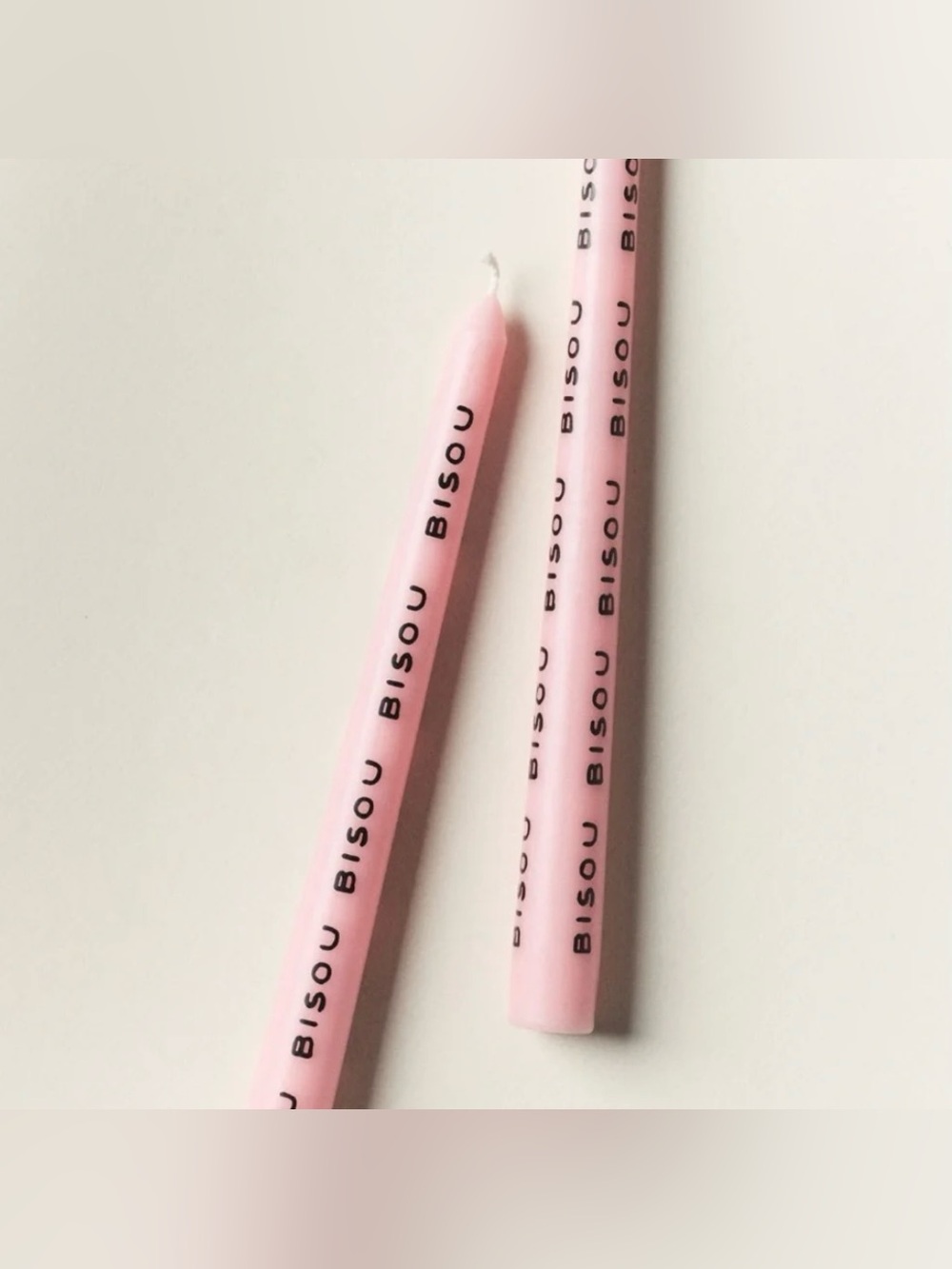 ANTHROPOLOGIE Bisou Taper Candles
